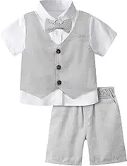 [mintgreen] Baby Boy Christening Outfit Tuxedo Suit Set