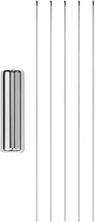 Nail Magnet, Heart-Shaped Magnetic Paper Clips for Nails, Strong Adhesive Wire Manicure Tool with Heart Design for Beauty Applications for Women, Salon & Studio