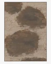 305' x 425' | Machine Washable Runner Rug | Kid & Pet Friendly | Indoor Rug | Jorda Bronze Natural Flatwoven Rug by Architectural Digest | Ruggable