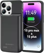 Newdery Battery Case For iPhone 15 PRO MAX / 15 PLUS 6.7" in. 5000mAh