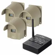 Driveway Wireless Alarm Alert System 1/4 Mile Security Motion Sensor Portable