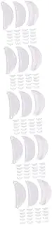 [Baluue] 5sets Eyelash Perming Silicone Pads Supplies Durable Silicone Mats for Lash Extensions 10pairs*5