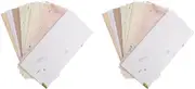 GLSTOY 2sets DIY Journal Decorative Papers Scrapbook Kit Hand Account Decoration Papers Scrapbooking Supplies 30pcs*2