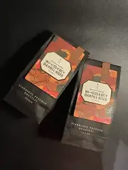 NEW STARBUCKS RESERVE KNOB CREEK BOURBON WHISKEY BARREL-AGED GUATEMALA, 2 Pack