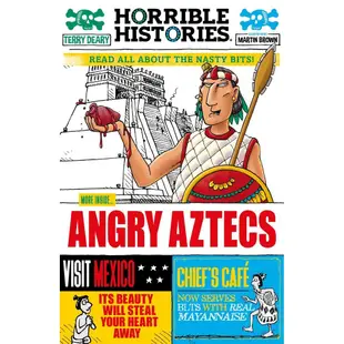 Angry Aztecs (newspaper edition)(Horrible Histories)/Terry Deary【三民網路書店】