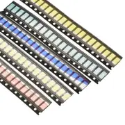 100Pcs 5730 Surface Mounted Devices LED Bulbs Light Emitting Diode Kit 5 Colors