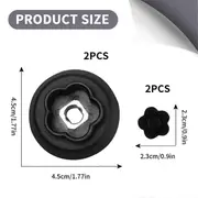 2 Pieces Clutch Replacement Parts for Monsieur Cuisine Connect SKMC 1200 & Monsieur Cuisine Smart S Black