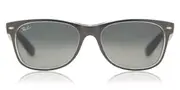 Ray-Ban RB2132 New Wayfarer Color Mix 614371 Men's Sunglasses Grey Size 55