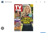 TV Week Published by Are Media issue October 12-18, 2024/I WISH I COULD GO BACK