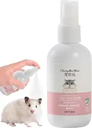 Cat Cleaner Spray - Natural Small Animal Cage Cleaner - 100ml Cat Cleaner, Odor Control Pet & Just Spray/Wipe Easily Removes Messes & Odors Spray For Hamster Cages,