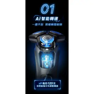 【PHILIPS 飛利浦】S5898/17 全新智能多動向三刀頭電動刮鬍刀│電鬍刀│贈超值好禮