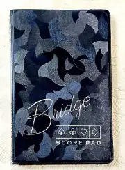 Vintage Pen worthy Bridge Contract Score Pad **Unused** Great Condition!