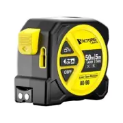 Measure Tape: 2-in-1 50m High Accuracy Economical Self-locking Laser Tape