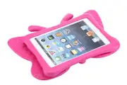 Butterfly Soft Silicone Tablet Case 7.9 inch For iPad Mini 1/2/3-Rose