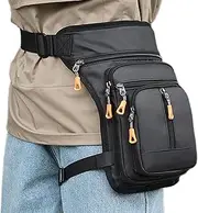 Thigh Bag,Drop Leg Bag Women Men Use | Sports Organizer with Quick-Release Buckle for Keys, Wireless Earphones, Cell Phone