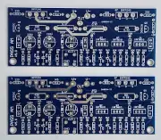 10W SE Mosfet class A amplifier PCB ( one pair balanced and unbalanced input !