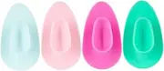 BELLIFFY Silicone Facial Cleansing Brush Set of 4 Gentle Face for Travel Daily Use