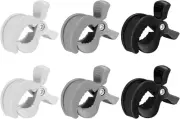 6 Pack Stroller Pegs Clips, Universal Buggy Pram Pegs to Hooks Muslin and Toy...
