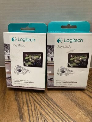 2 Logitech Joystick Game Controller Apple iPad and Android Tablet Kindle 1 2 NEW