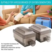 2pcs Universal Oxygen Generator Machine Replacement Filter, 5L Oxygen Generator Filter for Oxygen C As Shown