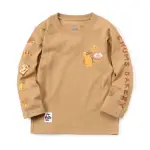 【CHUMS】CHUMS OUTDOOR 中大童 KIDS CHUMS BAKERY BRUSHED L/S T-SHIRT長袖T恤 淺棕色(CH211290B001)