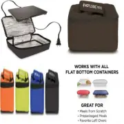 HotLogic Mini Portable Oven - Food Warmer and Heater – Lunch Box for Black