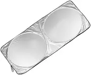 Foldable Car Sunshade for 150cm*70cm Sedan and SUV Car Front Windscreen Cover Automobile Sunshade Cover Car Windshield Sun Shade