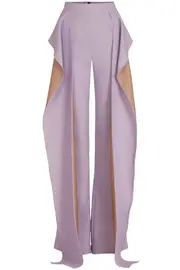 [MATICEVSKI] DRAPERY PANTS UK 8 PURPLE