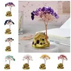 Creative Fortune Tree Figurine Crystal Decorative Trees Feng Shui Decor