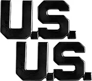 [MEDALS OF AMERICA EST. 1976] U.S. Army Officer Branch U.S. and U.S. Black Medal 1 pair, Black