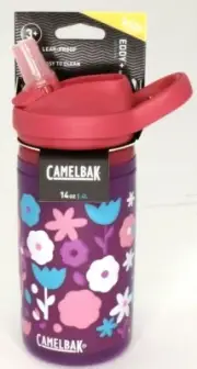 Eddy+ Kid's BPA Free Water Bottle by Camelbak 14oz Flower Power