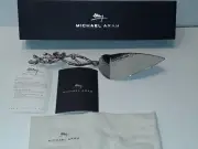 MICHAEL ARAM WHITE ORCHID CAKE SERVER NEW