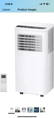 Portable Air Conditioners,10,000 BTU Room Air Conditioner with Remote Control
