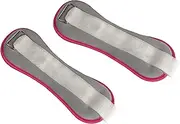 chiwanji Soft Ankle Wrist Weight Bracelet 0.25 Kg Each Sand Bag for Jogging Training Running - Gray