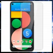 For GOOGLE PIXEL 5A 4g FULL COVER TEMPERED GLASS SCREEN PROTECTOR GENUINE GUARD