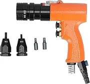 Rivet Nut Setter, Pneumatic Heavy-Duty Air Rivet Tool, KV‑7802E Rivet Nut Insert Set with M5 M6 Mandrels