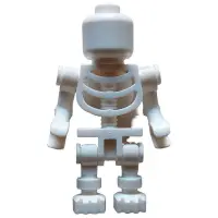 在飛比找蝦皮購物優惠-LEGO White Skeleton 樂高人偶 白色骷髏人