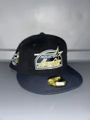 NEW ERA MENS HOUSTON ASTROS 35 YEARS PATCH CORDUROY FITTED HAT SIZE 7 1/8 NEW