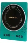 GRACEALL Electric Stove Induction Cooktop Portable, 2200w/Emerald Green
