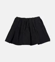 [JW Anderson] JW Anderson Gathered taffeta skort UK 6 black