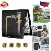 Durable 24" x 24" Insulated Cover for Backflow Prevention & Freezing Protection
