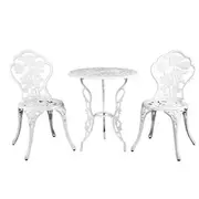 Gardeon 3PC Outdoor Setting Bistro Set Chairs Tabl