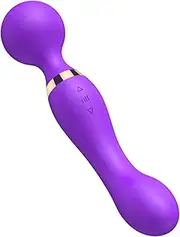 Vibrator Stick Anal Plug 20 Frequency Dual Motor USB Charge Silicagel Dildo G-Spot Powerful Sex Toys For Woman Masturbator