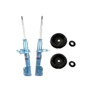 Pair Front KYB Shock Absorbers + Strut Mount Kit for Suzuki Swift RS416 05-11