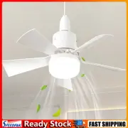 Indoor Ceiling Fan Light Modern LED Ceiling Fan E27 Base Remote Control 3 Speeds