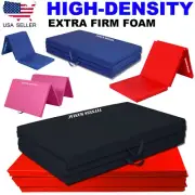 High-Density Firm Foam Folding Mats Four-Fold & Tri-Fold Red Black Blue Pink