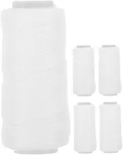 HAKIDZEL 5 Rolls Facial Epilator Thread Replacement Cotton Thread for Hair Removal Gentle Hair Remover for All Skin Types Convenient Durable