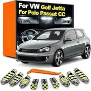 Car LED Bulb Interior Light Kit, For VW Volkswagen Golf Jetta 3 4 5 6 7 Passat B5 B6 B7 B8 CC Polo 6R 6C 9N 6N AW1