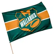 Wallabies Australian Rugby Union Shield Game Day Flag