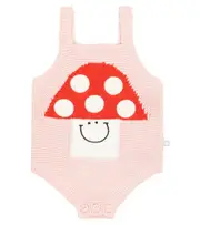 [Stella McCartney Kids] Stella McCartney Kids Baby cotton and wool romper M 24 multicoloured